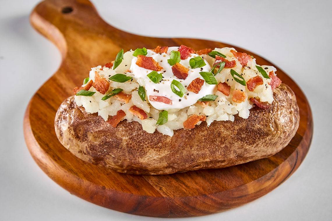 Baked Potato Recipe - Russet Baked Potato