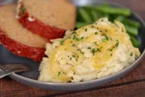 Garlic & Onion Mashed Potatoes