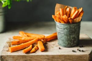 Tasty sweet potato fries