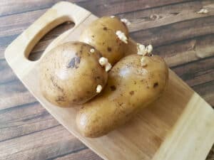 Sprouting Potatoes - Blog